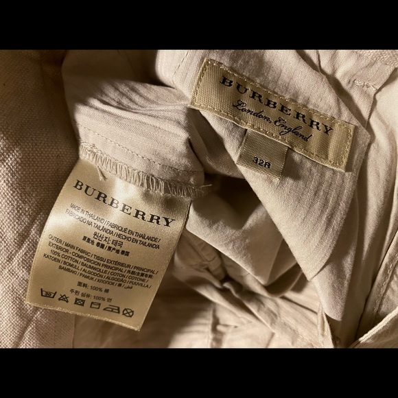 BURBERRY Cotton Trousers - Picture 3 of 3